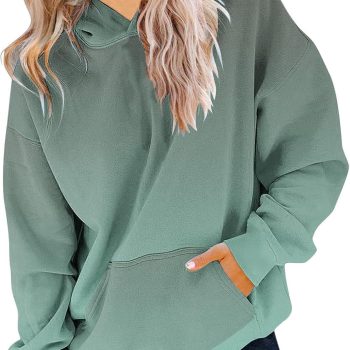 Cute Hoodies for Teen Girls Trendy Preppy Hooded Sweatshirts Oversized Long Sleeve Shirts Gradient Clothes for Girls